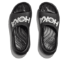 Ora Athletic Slides ‘Black White’