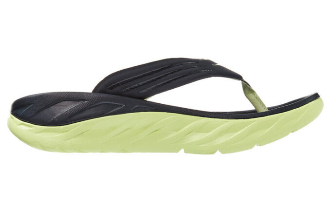 Ora Recovery Flip Slide ‘Blue Graphite Butterfly’